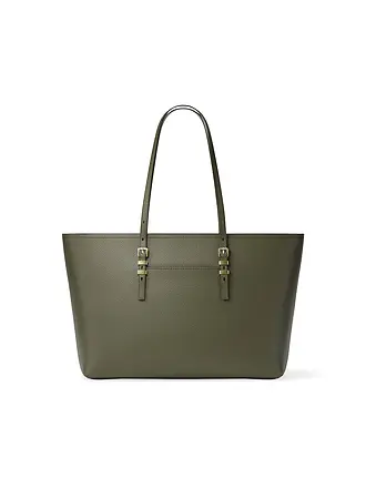 MICHAEL KORS | Ledertasche - Shopper QUINN Large | olive
